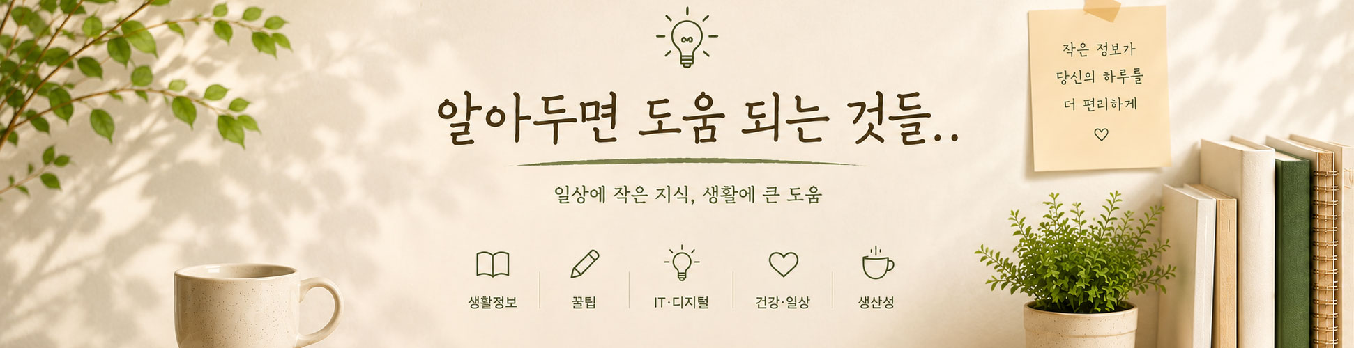 알아두면도움되는정보