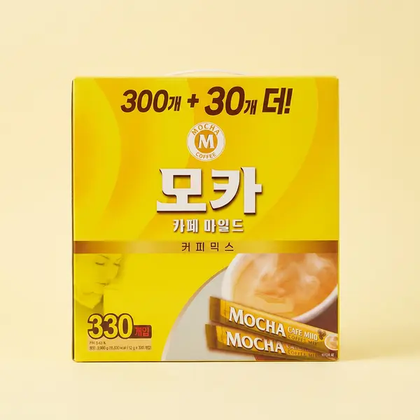‘모카씨엔티 모카 카페마일드 커피믹스’ 330개입