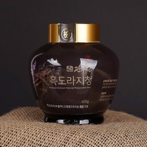 관주원 흑도라지청 대용량 도라지청 600g 선물 후기