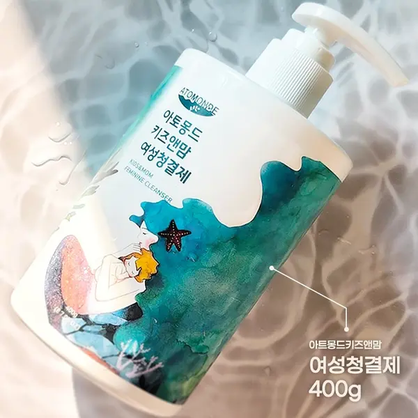 아토몽드 키즈앤맘 유아청결제 아기클렌저 여성청결제 1+1