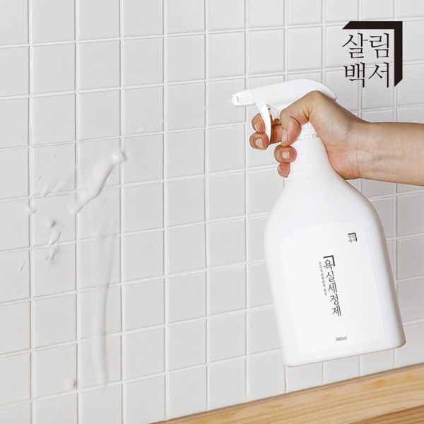1+1 살림백서 화장실 욕실세정제 800ml 청소세제 세제 클리너