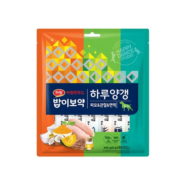 하림펫푸드 밥이보약 DOG 하루양갱 버라이어티팩
