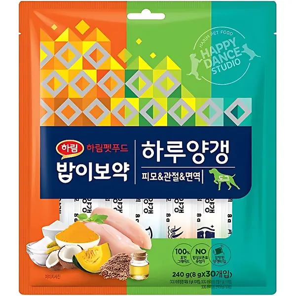 하림펫푸드 밥이보약 DOG 하루양갱 버라이어티팩