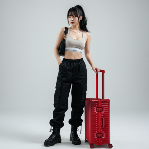 유랑캐리어 여행용 캐리어 독일소재PC 히노모토 바퀴 하드캐리어