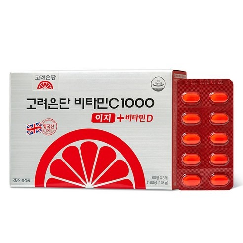 고려은단 비타민C 1000 이지+ 비타민D 108g 성분 정리