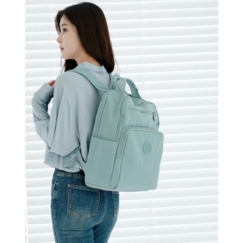 루루백 여성용 플랙스 방수 백팩 가볍게 매일 쓰기 좋아요