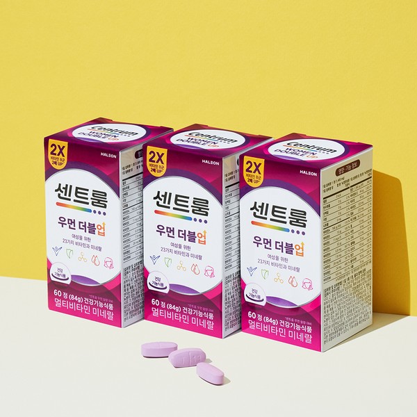 '센트룸 우먼 더블업 60정, 3개' 구성과 특징 정리