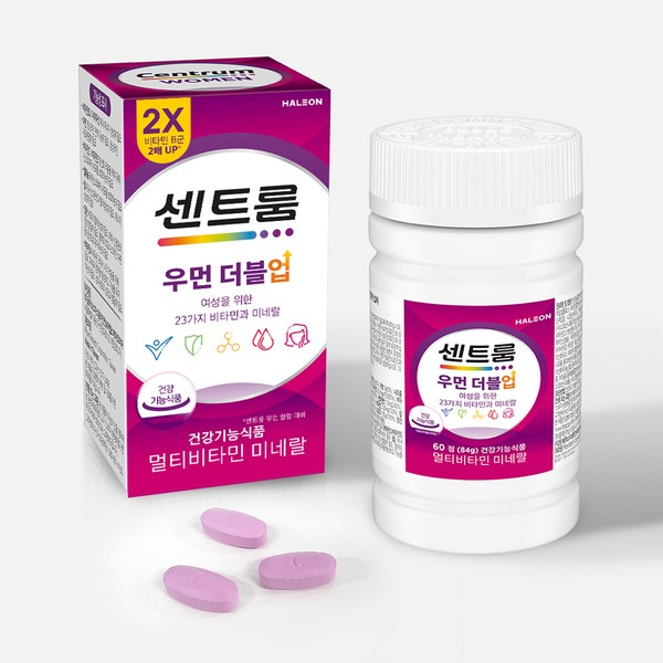 '센트룸 우먼 더블업 60정, 3개' 구성과 특징 정리